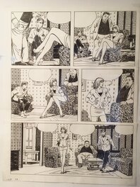 Milo Manara - Ballata in si bemolle - Planche originale