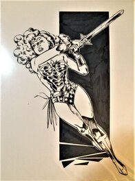 Pascal Pelletier - Wonder Woman - Illustration originale