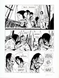 Christophe Chabouté - Moby Dick - Livre second - planche 4 - Planche originale