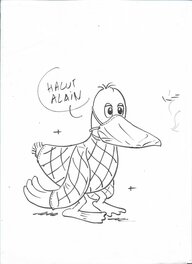 Dédicace sur feuille