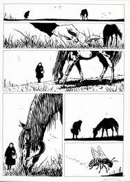 Christophe Chabouté - Sorcières - Bûcher - planche 1 - Planche originale