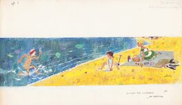 Jan Wesseling - Jan Wesseling | 1961 | Pipo en het Kindereiland - Illustration originale