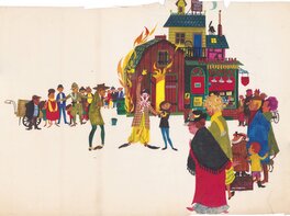 Jan Wesseling - Jan Wesseling | 1964 | Pipo en het Humdrumgevaar - Illustration originale