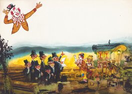 Jan Wesseling - Jan Wesseling | 1977 | Pipo en de stille feestgangers 1 - Illustration originale