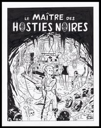 Olivier Schwartz - Spirou - Le Maitre des Hosties Noires - Couverture originale