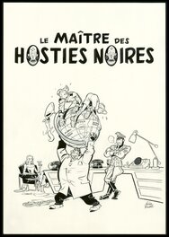 Olivier Schwartz - Spirou - Le Maitre des hosties Noires - Original Cover