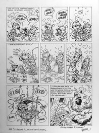 Marsupilami - Planche originale