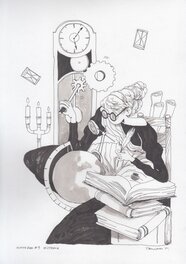 Nuria Tamarit - L'historire - Original Illustration