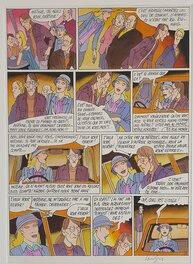 Gérard Lauzier - Tranches de Vie - Tome 3 - Planche originale