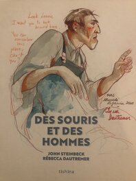 Rébecca Dautremer - Des souris et des hommes - Couverture originale