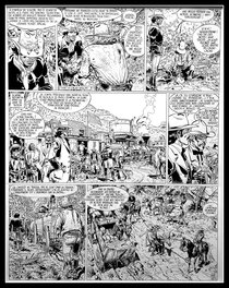 Jean Giraud - Blueberry - La Tribu Fantôme - Planche originale