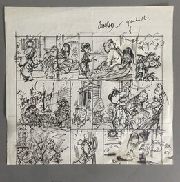 Croquis préparatoire Croquis préparatoire