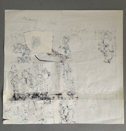 Croquis préparatoire verso Croquis préparatoire verso