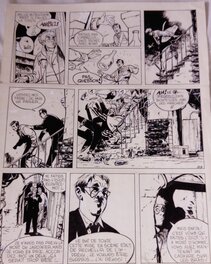 Jérôme K. Jérôme Bloche - Planche originale