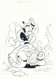 Michel Nadorp - Michel Nadorp | 2006 | Donald Duck cover - Original Cover