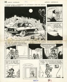 Pierre Seron - Les petits hommes – Mission Hondegger – Planche 32 - Planche originale