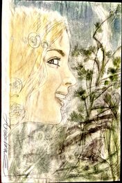 Andréi Arinouchkine - Profil de fée - Illustration originale