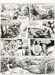 Joe Colquhoun - Colquhoun : Planche de Paddy Payne parue dans LION 1963 - Planche originale