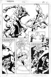 David Mazzucchelli - Daredevil 212 Mazzucchelli Redding - Planche originale