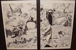 Original art - Gen 13 #1 pgs 2-3, mini series