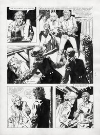 Domingo Mandrafina - Mandrafina : TUSK, El Nido de la tristeza, planche n°10, 1er épisode, 1979. pour le magazine italien LANCIOSTORY