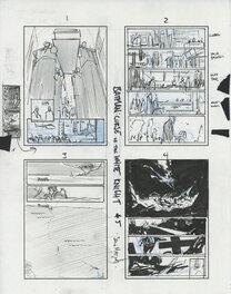 Curse of the White Knight, storyboard issue 5, page 1 à 4