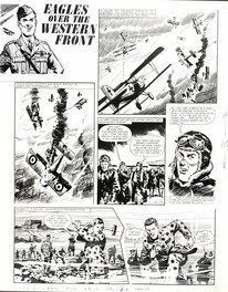 Bill Lacey - Planche d'eagles over the western front par Bill Lacey - Comic Strip