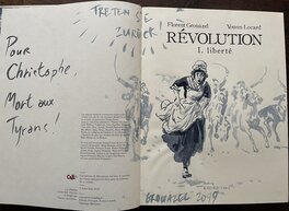 Révolution tome 1 Liberté de Florent Grouazel et Younn Locard