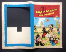 L'original déplié avec son 4ème Plat ( découpe pour La Pub ) au Format entier de 41 X 31 Cm