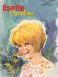 Couverture Lisette Caroline 1974 Couverture Lisette Caroline 1974