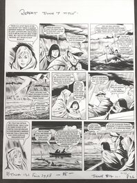 Jean Sidobre - Sidobre G.LEVIS Planche de MY CHUM YUM YUM parue dans le magazine anglais Princess Tina - Comic Strip