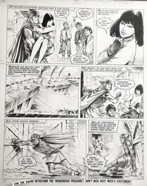Nevio Zeccara - Zeccara : Planche de OLAF LARSEN, PHANTOM VIKING parue dans Champion le 7 Mai 1966 - Comic Strip