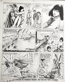 Nevio Zeccara - Zeccara : Planche de OLAF LARSEN, PHANTOM VIKING parue dans Champion le 7 Mai 1966 - Planche originale