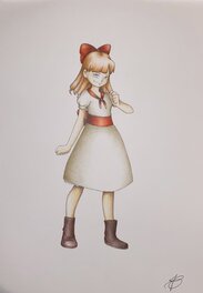 Original Illustration - Alo du Vent - personnage