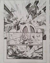 Matteo Scalera - Black Science #9 - Planche originale