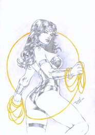 David Lima - Wonder woman - Planche originale