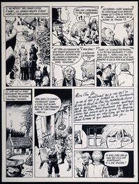 Franz - 1988 - Lester Cockney : La Déchirure - Par là vers Kenmare - - Planche originale