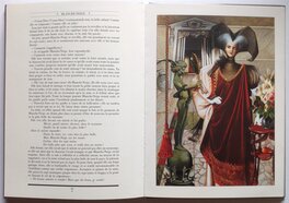Le Livre des " CONTES DE GRIMM " édité chez Hatier avec Les Pages 42 et 43 .