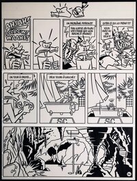 François Thomas - 1987 - Stan Caïman : Stan Caïman est épatant ! - Un tour à droite...deux tours à gauche !! - - Comic Strip