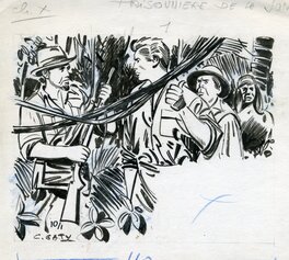 Christian Gaty - Prisonnière de la Jungle - Comic Strip