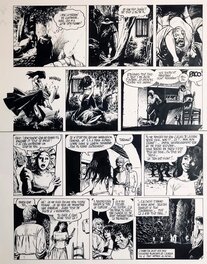 Franz - 1988 - Lester Cockney : La Déchirure - Une bien faible femme - - Planche originale