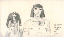 Carlos Grangel - Prince of egypt - Original Illustration