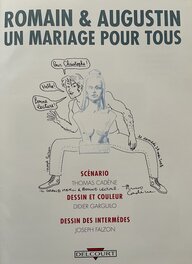 Dessin original dédicacé