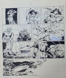 Éric Maltaite - 421 - T5 - Planche originale - Scotch Malaria - (1987) - Comic Strip