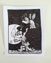 Mickey Mouse et Pluto version Magica Tenebrae