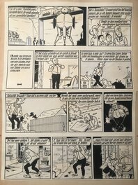 Planche originale - Suske en Wiske : De Wolkeneters