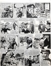 Reg Bunn - Reg BUNN : ZIP NOLAN planche publiée dans Lion le 16/10/1965 - Comic Strip