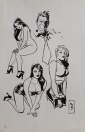 Jordi Bernet - Torpedo's angels - Œuvre originale