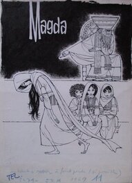 Noël Gloesner - Magda - Illustration originale