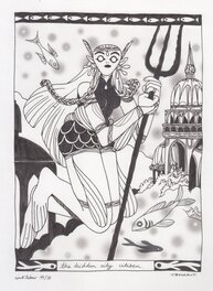 Nuria Tamarit - The hidden city citizen - Original Illustration